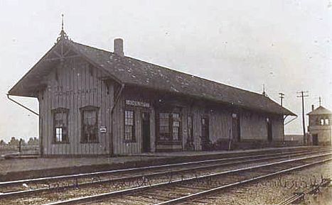 GTW Depot and Tower at Schoolcraft, MI